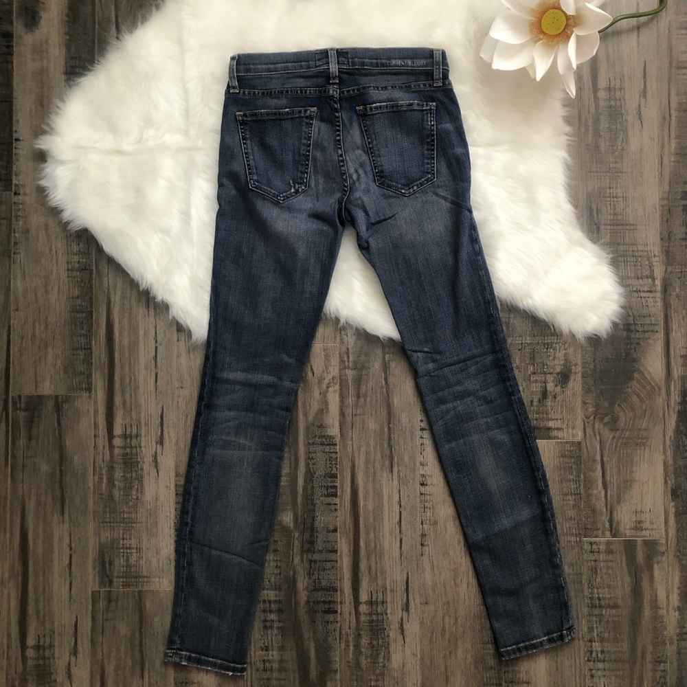 Current/Elliott Distressed Ripped Pixie Patch Ski… - image 5